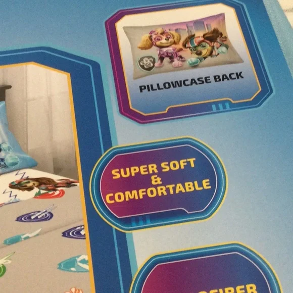 Paw Patrol full size sheet set. Microfiber. New! - Picture 3 of 7
